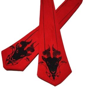 Black Phillip Crossover Tie